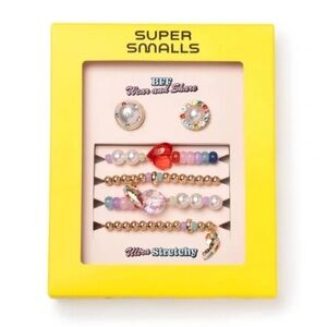 NWT Super Smalls Friendship Bracelet/Ring Combo Jewelry Set